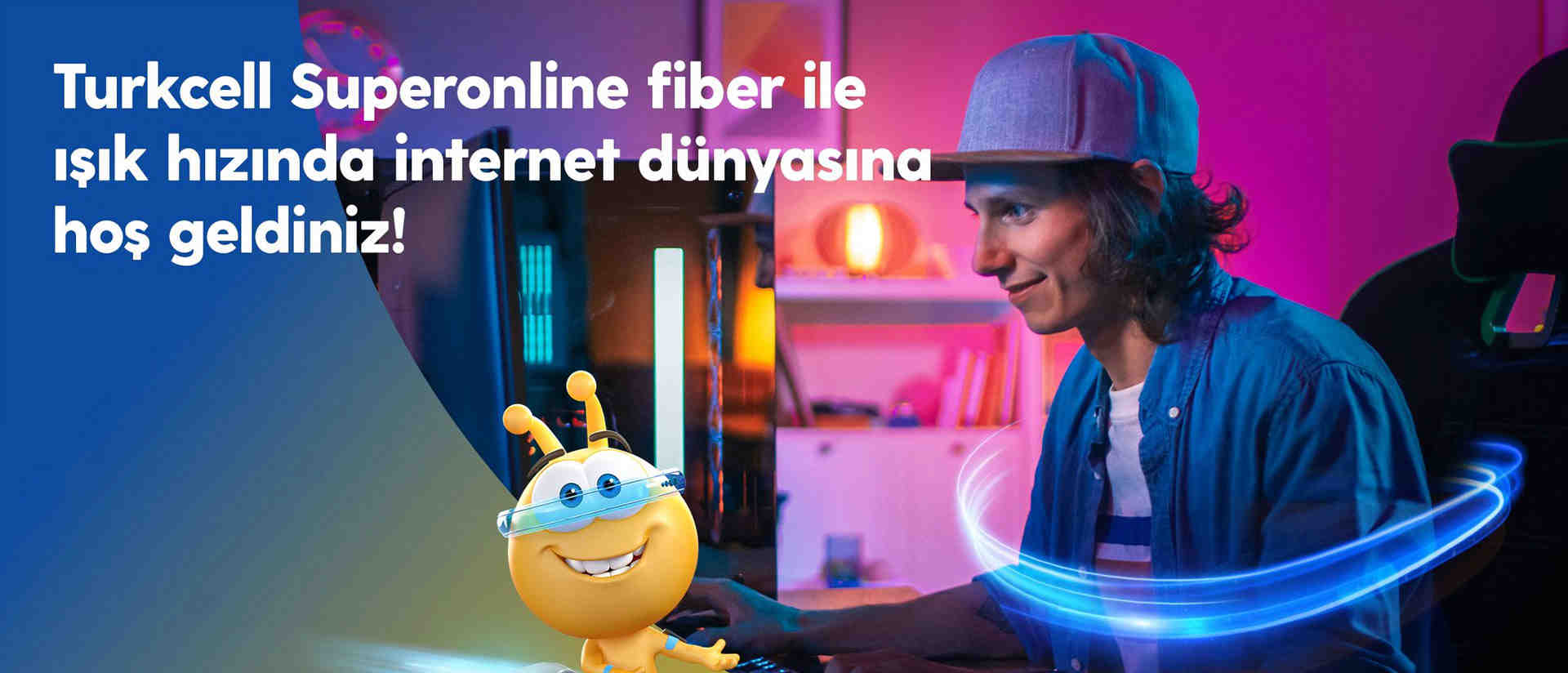 Işık hızında internet Turkcell Superonline 