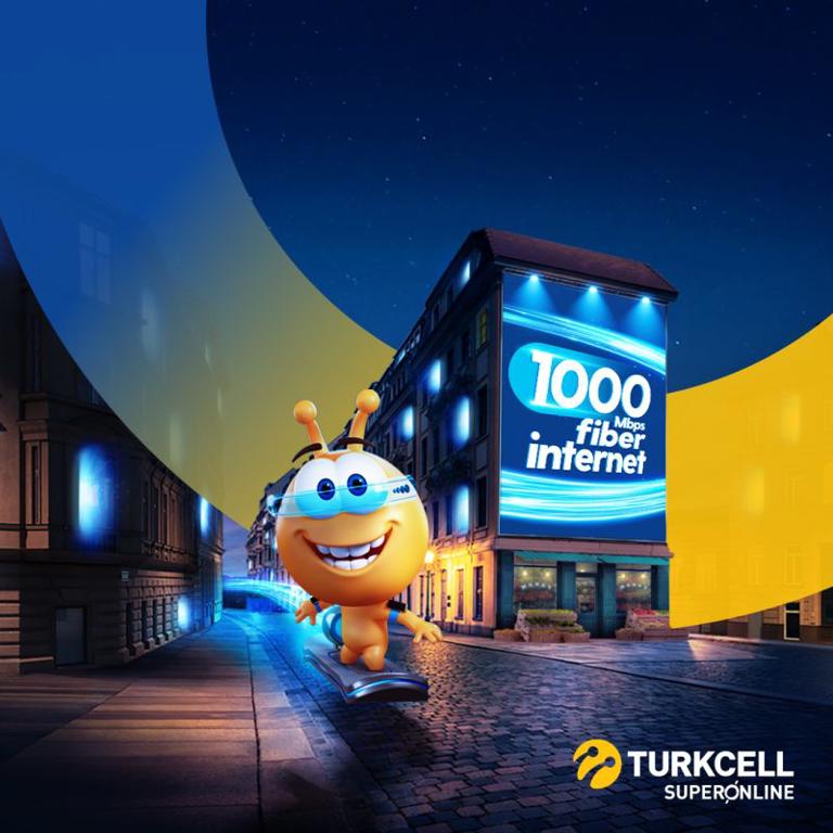 Turkcell’lilere Özel 1 Ay Ücretsiz TV+ Ve Fiber Kampanyası 50,100,200,500,1000 Mbps 